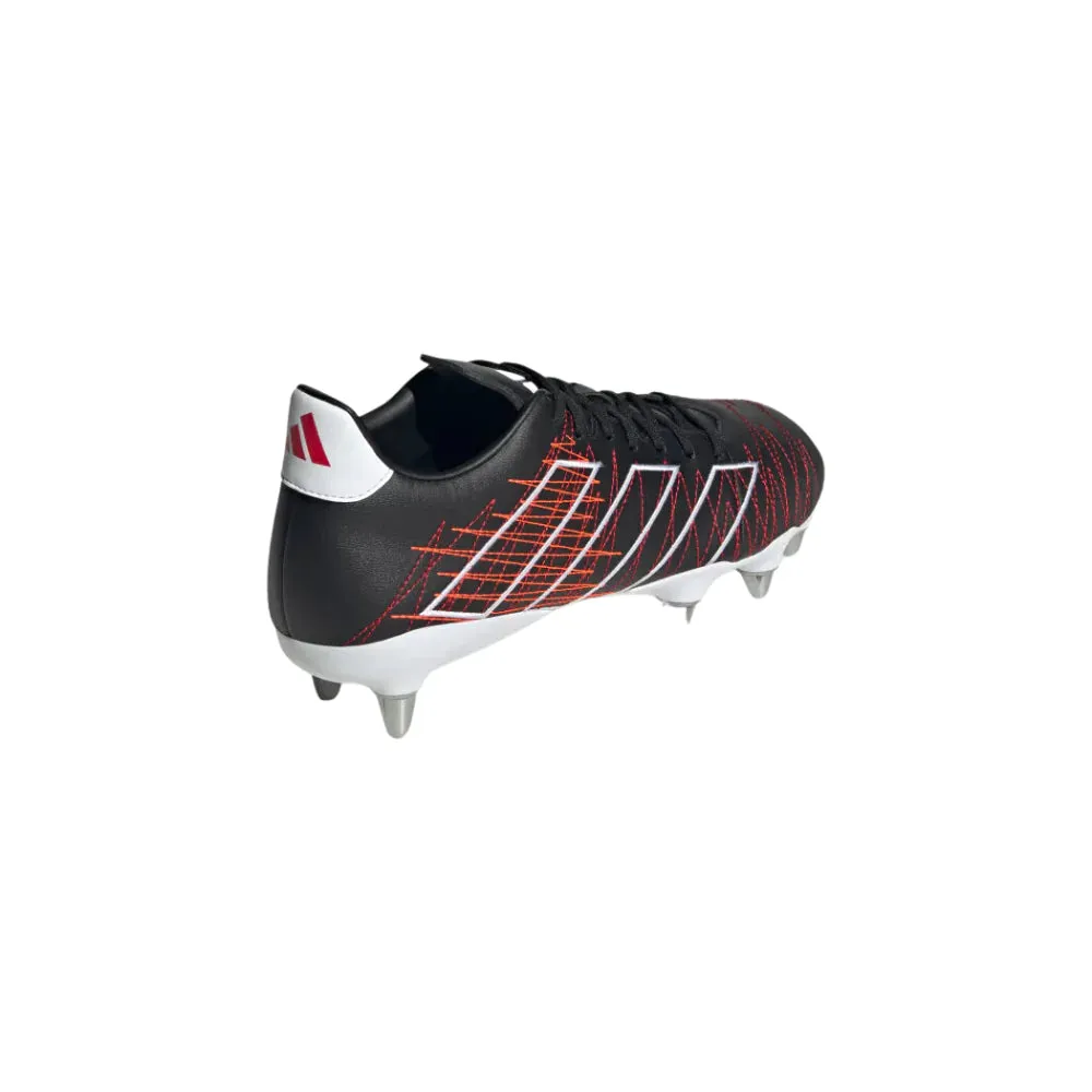 ADIDAS KAKARI ELITE SG BOOTS - Core Black / Core Black / Better Scarlet