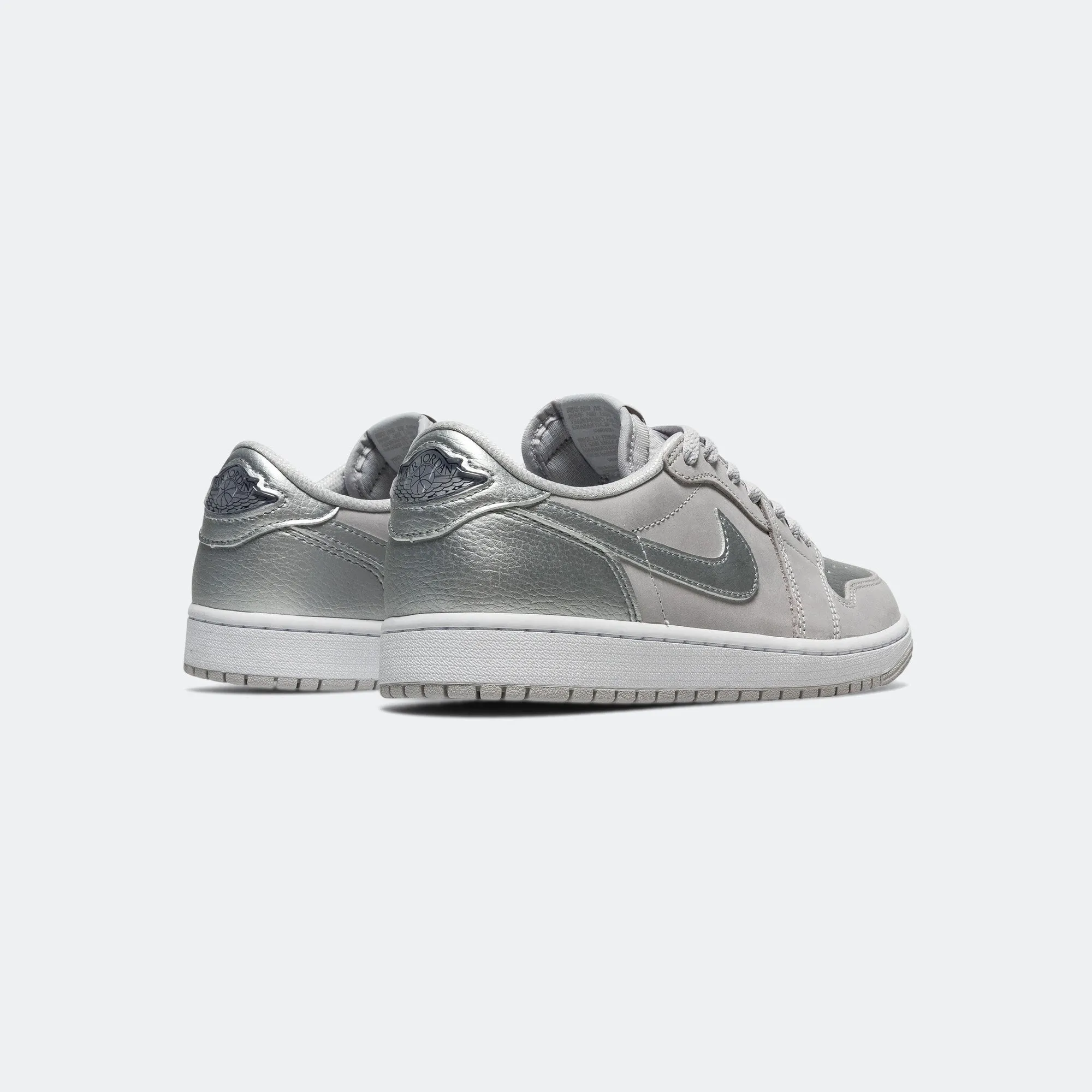 Air Jordan 1 Low OG - Neutral Grey/Metallic Silver-White