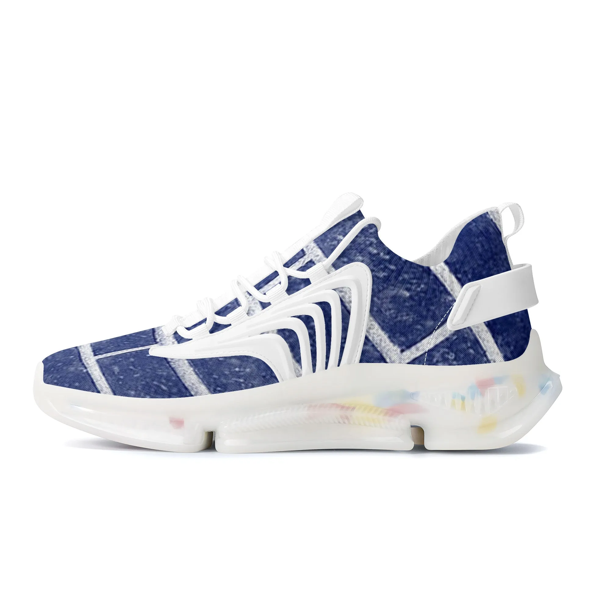 Air Max React Sneakers - White/Navy