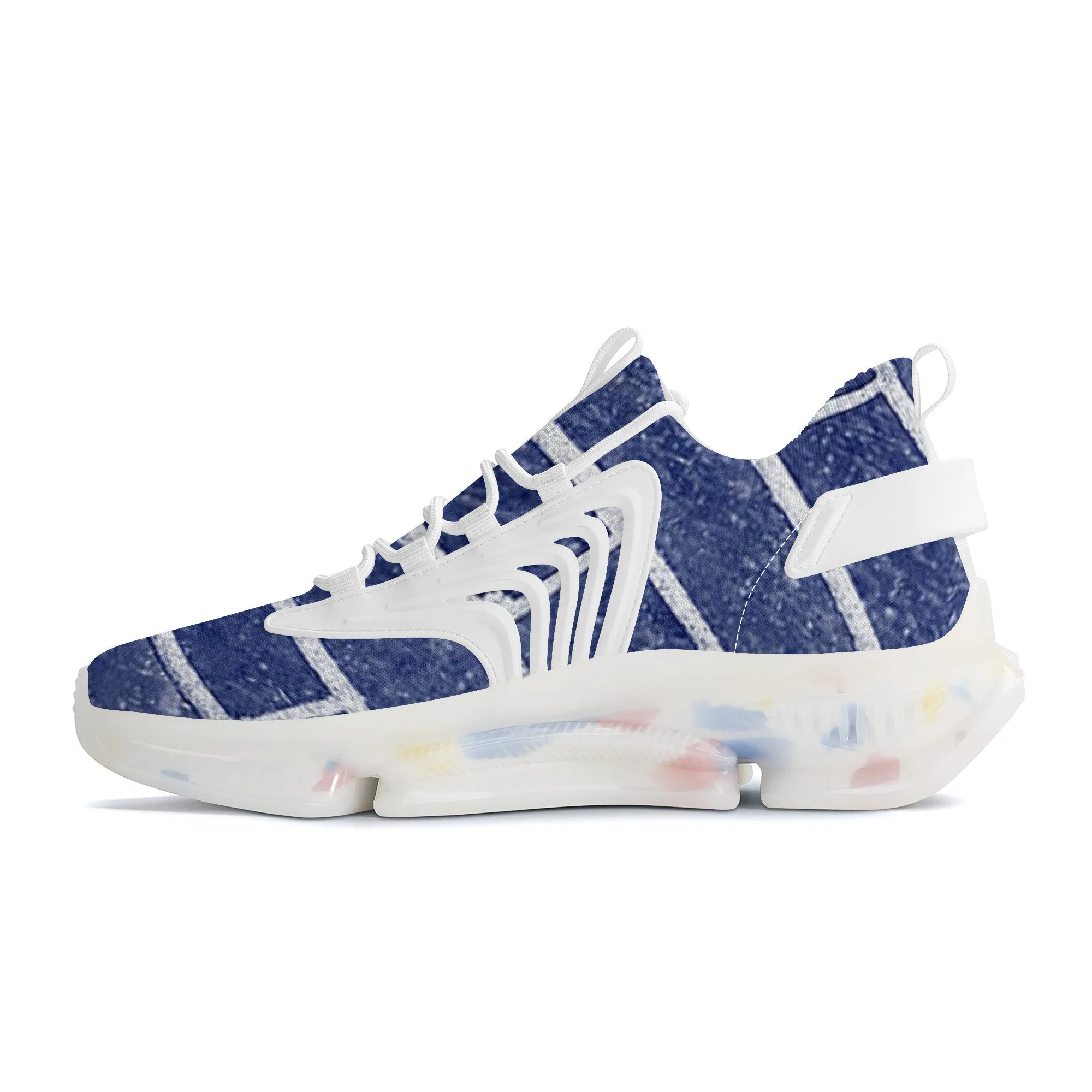 Air Max React Sneakers - White/Navy