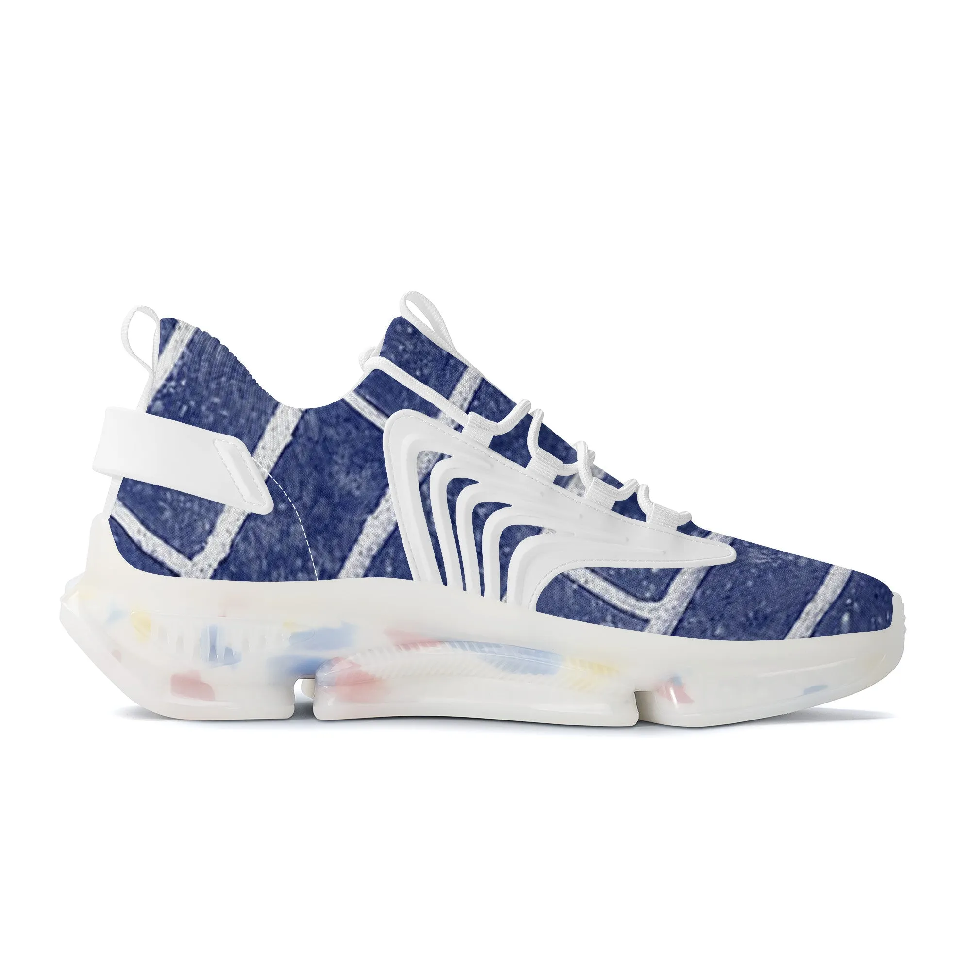 Air Max React Sneakers - White/Navy