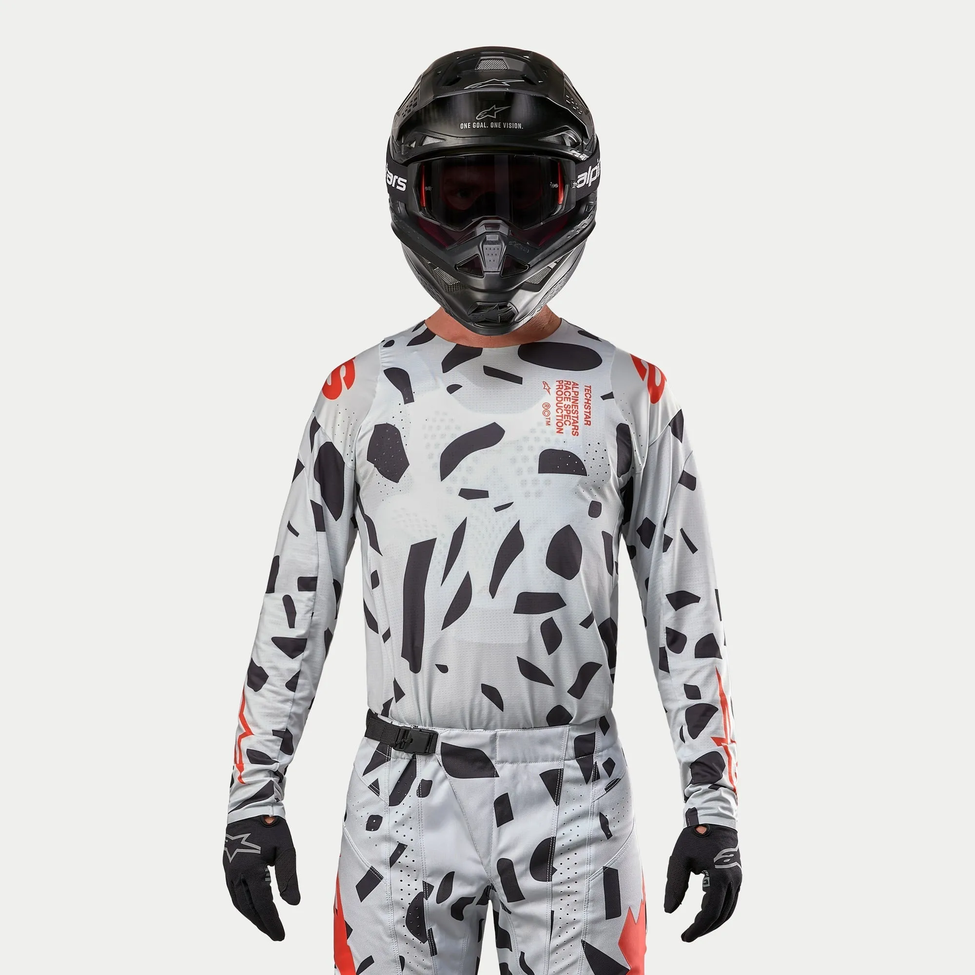 ALPINESTARS 2024 TECHSTAR RANTERA JERSEY - HAZE GRAY CAMO