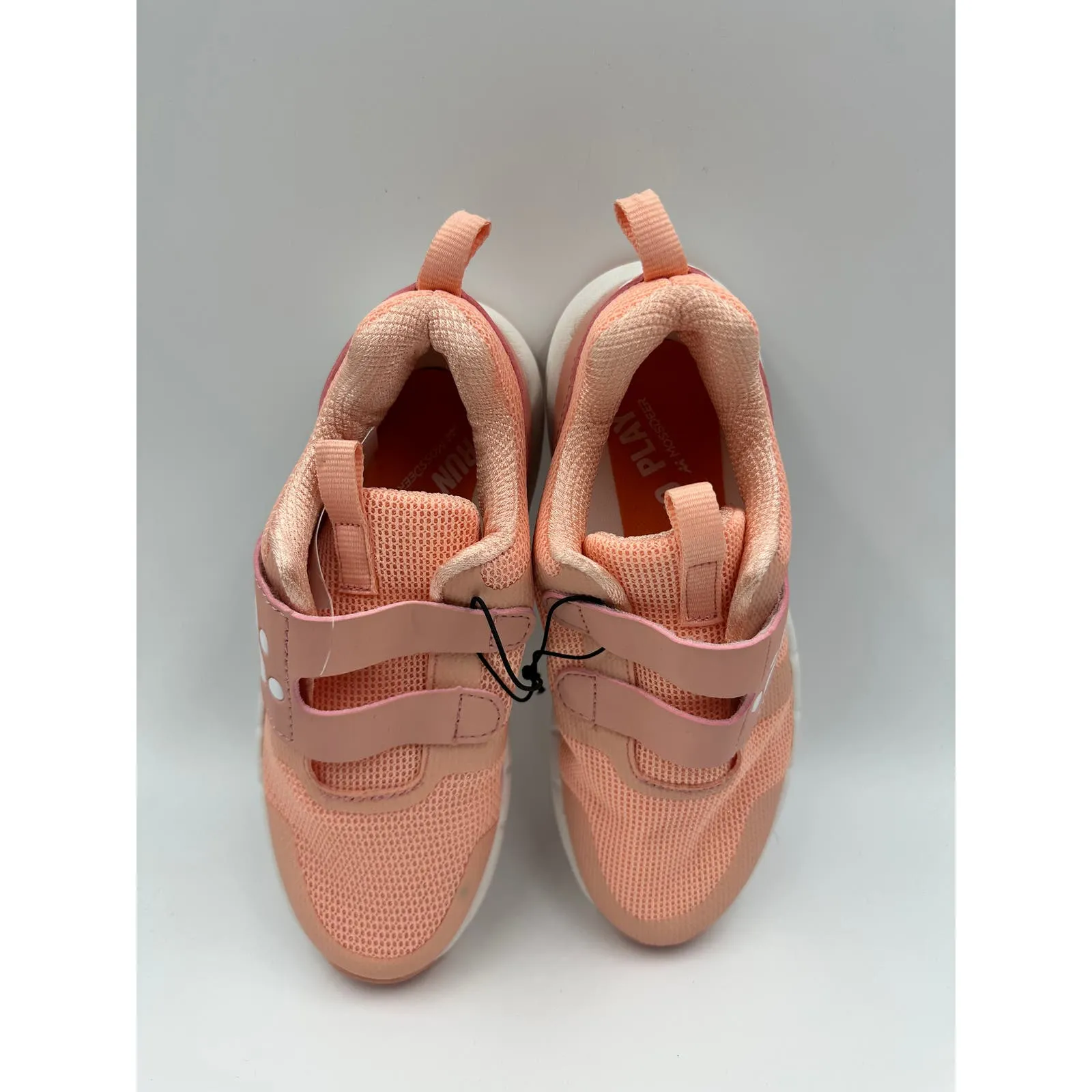 Big Kid Size 3, Baby Pink Sneaker with Straps