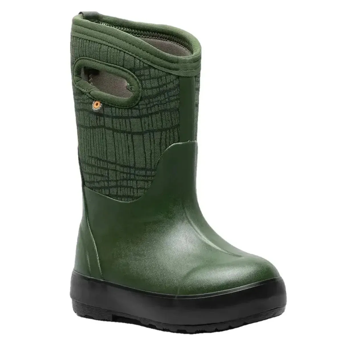 BOGS Dark Green Classic II Cracks Boots