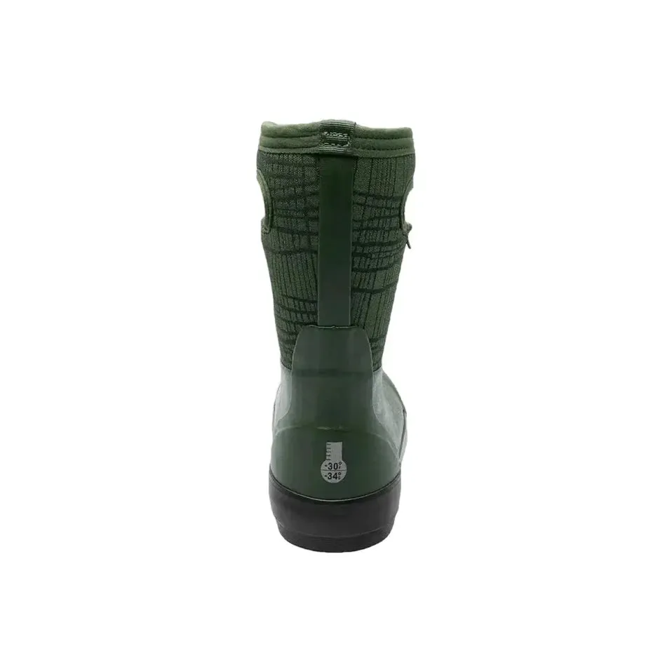 BOGS Dark Green Classic II Cracks Boots