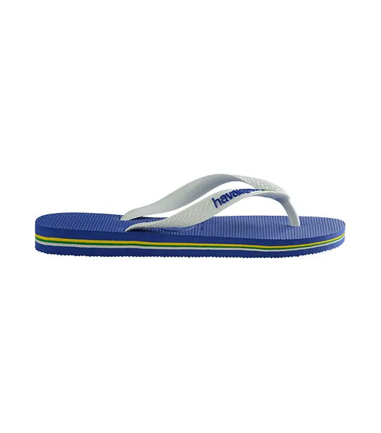 Brazil Logo Flip Flops Marine Blue