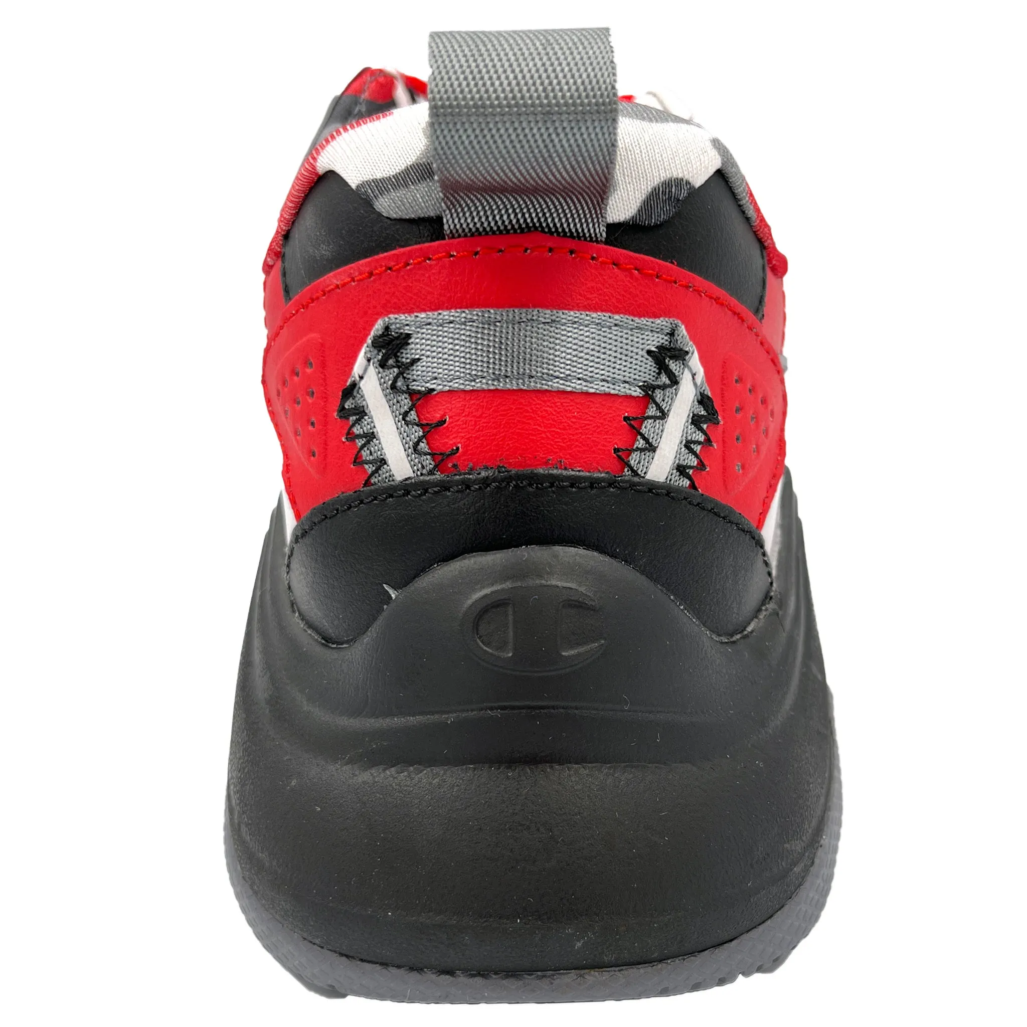 Champion Men's Scarlet/Grey Hyper C Flood Shoes CP101687M