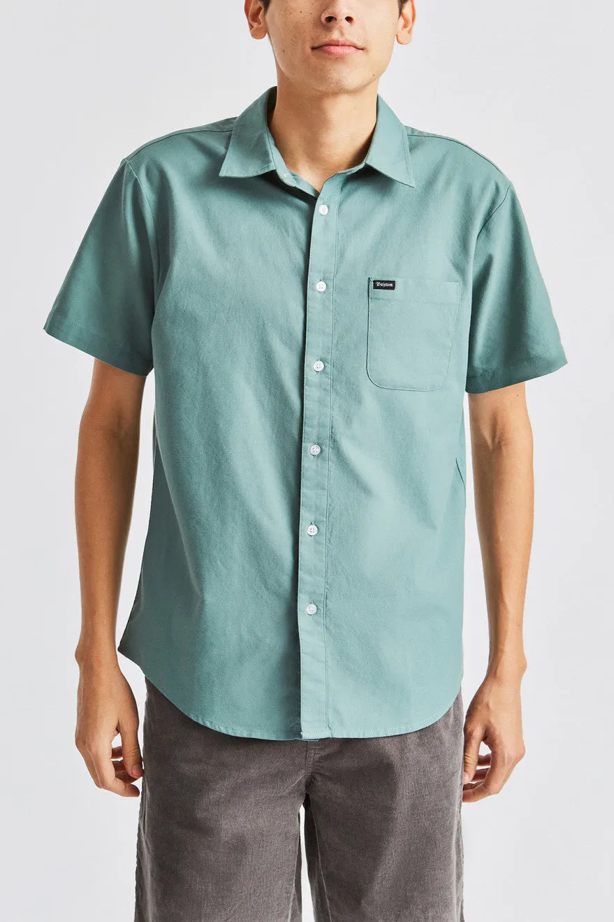 Charter Oxford S/S Woven - Jade