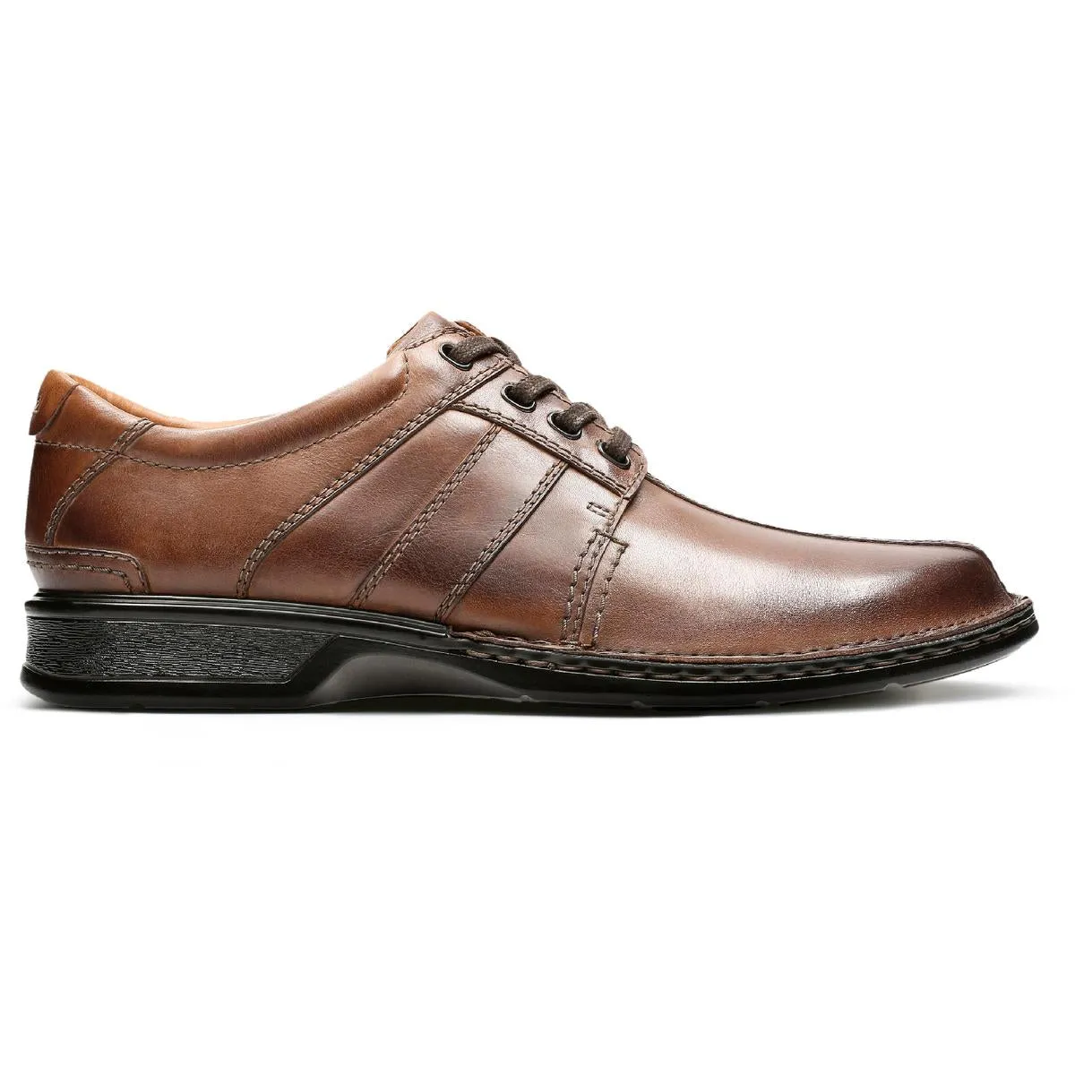 Clarks Men's Touareg Vibe Leather Lace-Up Oxfords