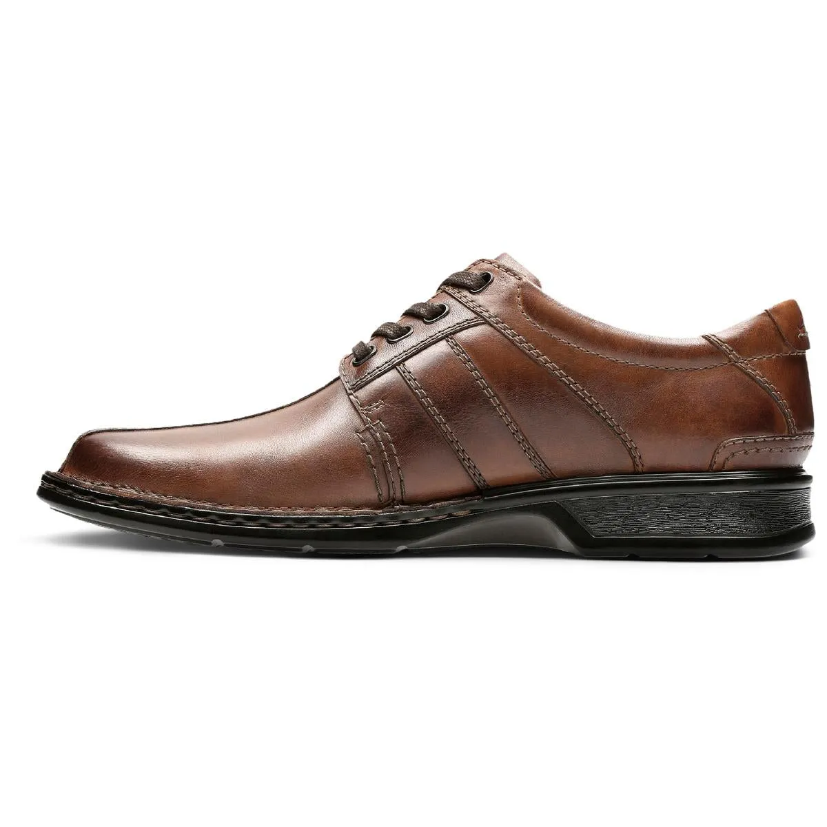 Clarks Men's Touareg Vibe Leather Lace-Up Oxfords