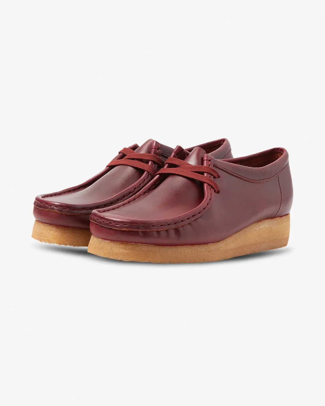 Clarks Originals Wallabee Damson Leather