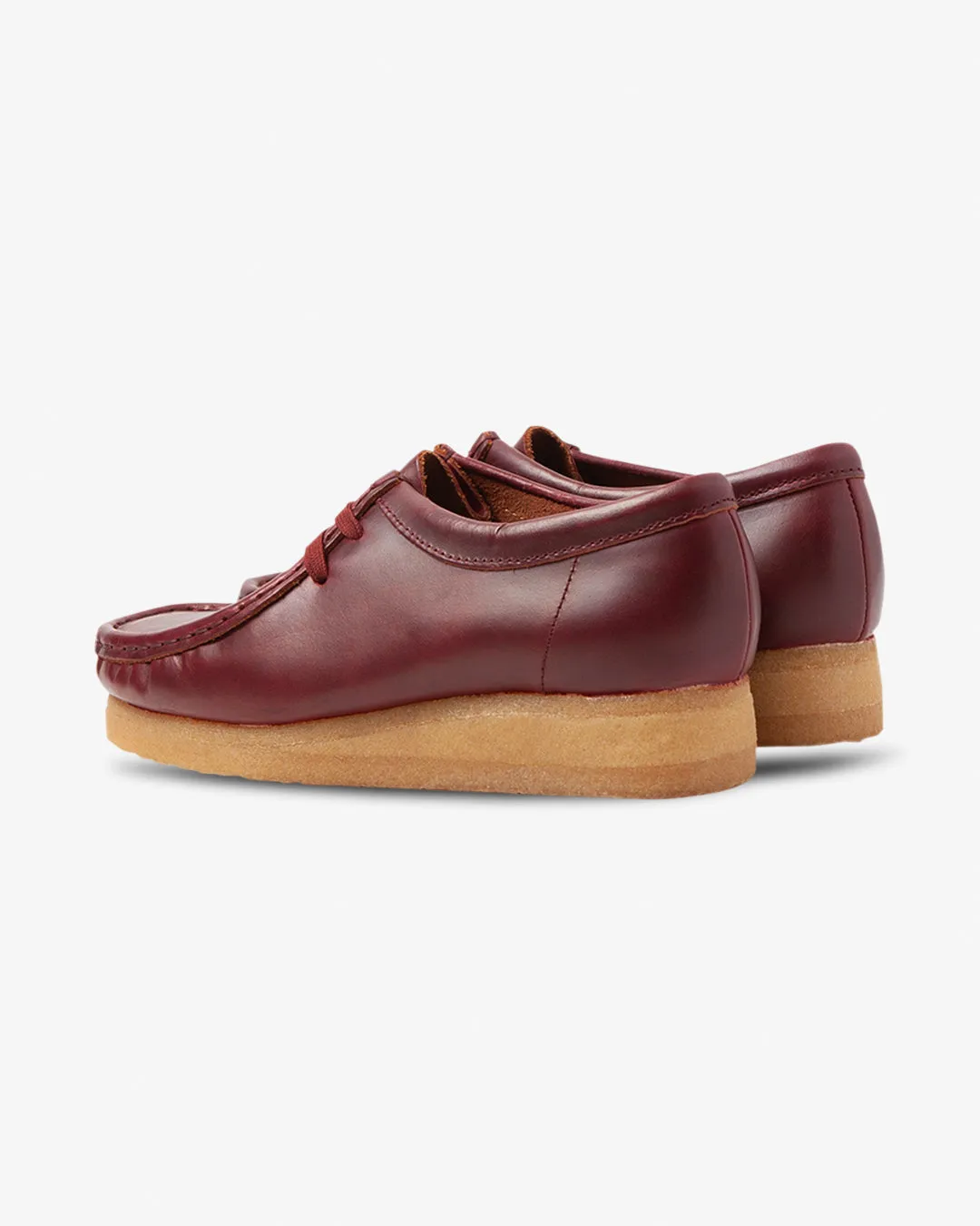 Clarks Originals Wallabee Damson Leather