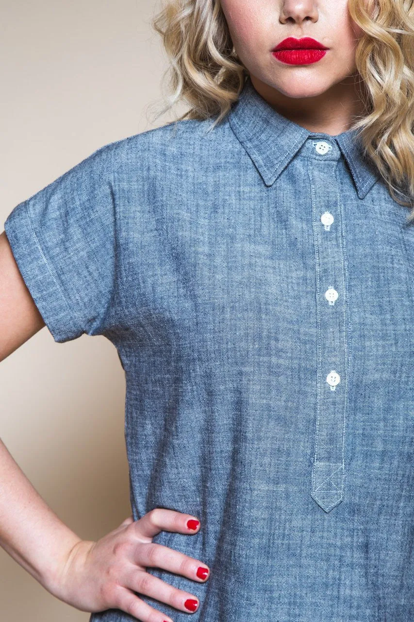 CLOSET CORE • Kalle Shirt & Shirtdress Sewing Pattern