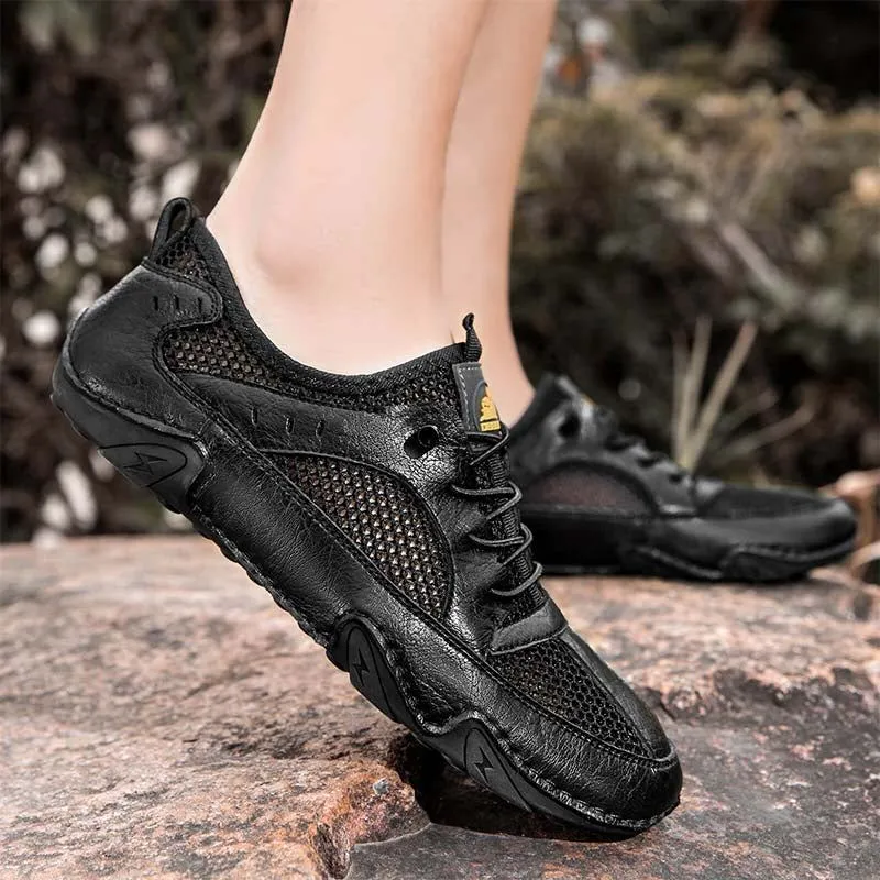 Dbeck® CoolNet: Breathable Mesh Non-Slip Walking Shoes for Outdoor Trails