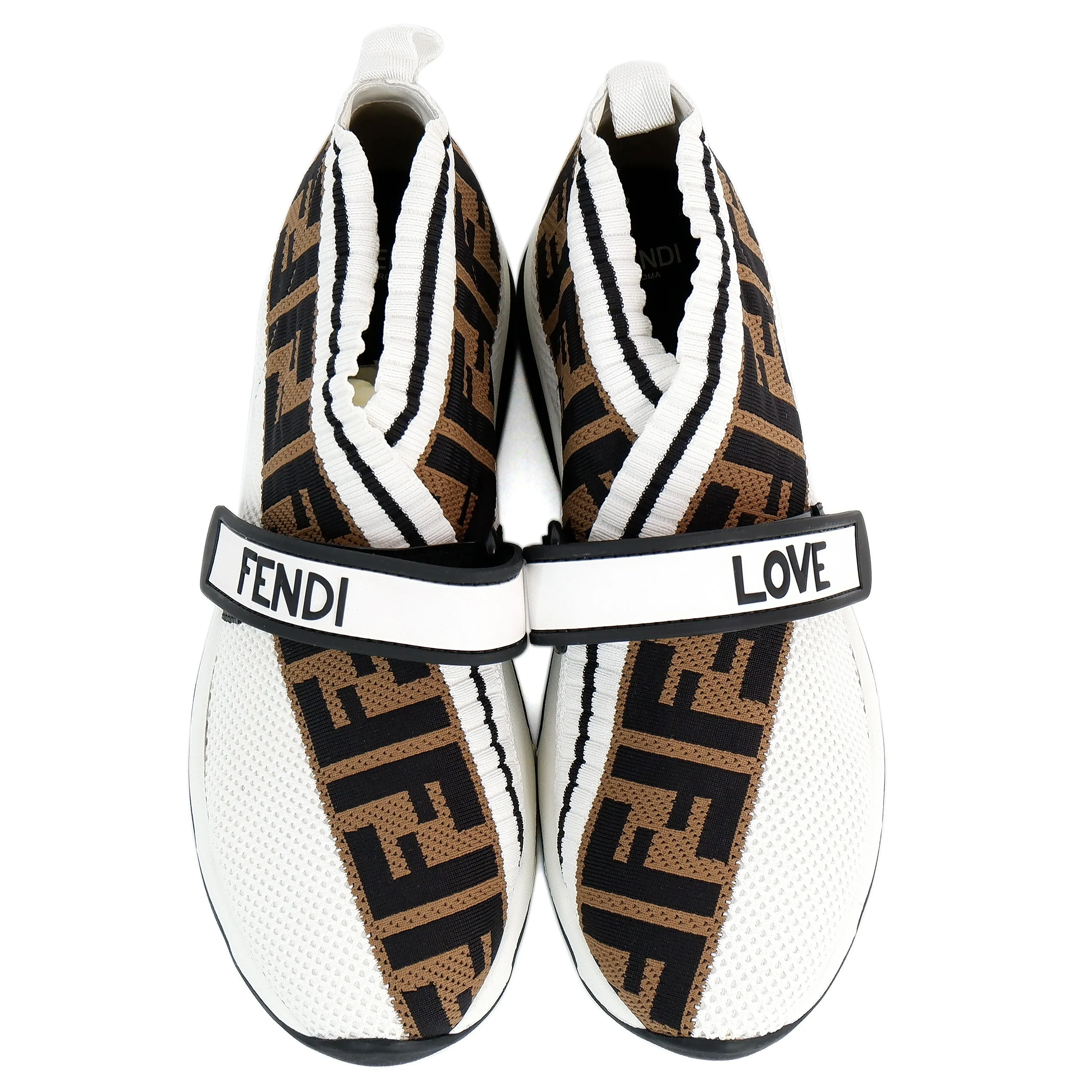 Fendi Sneakers Brown Black