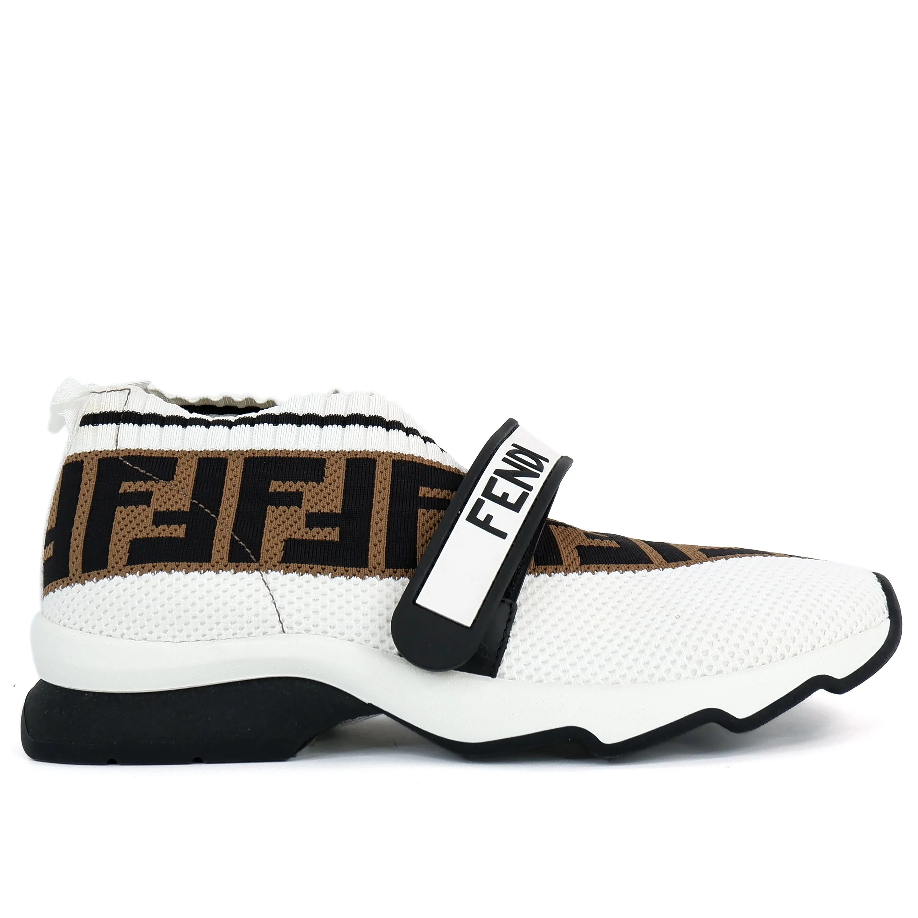 Fendi Sneakers Brown Black