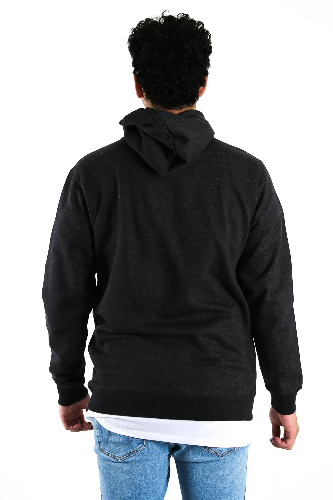 Foreman Pullover Fleece Sulfur Black