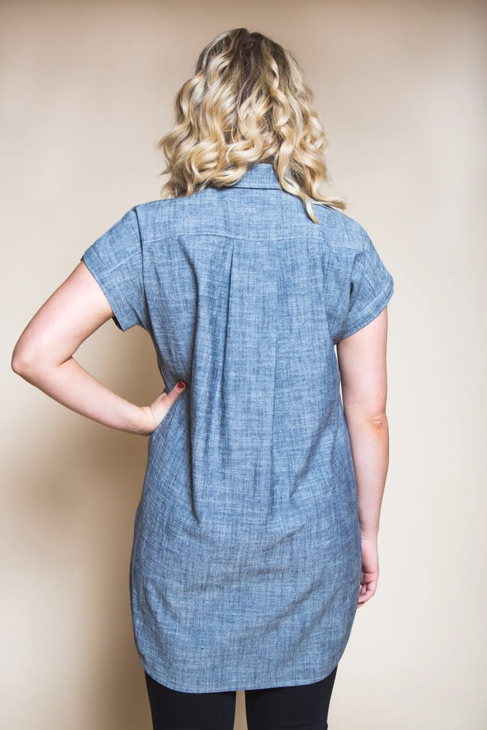 Kalle Shirt   Shirtdress Pattern (WHOLESALE)