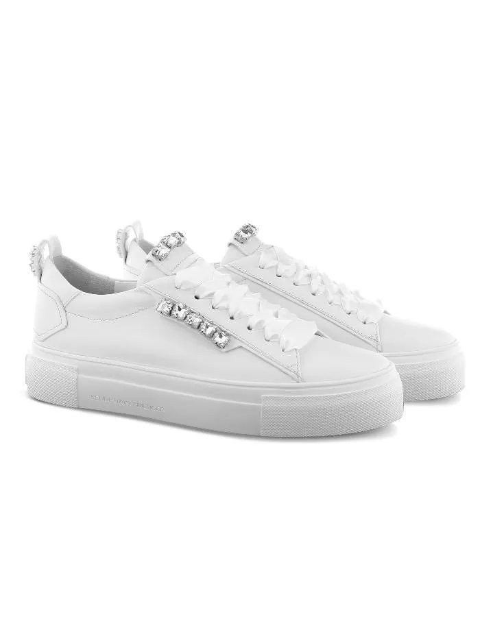 Kennel and Schmenger T White Calf Skin Sneakers 51-22530-627