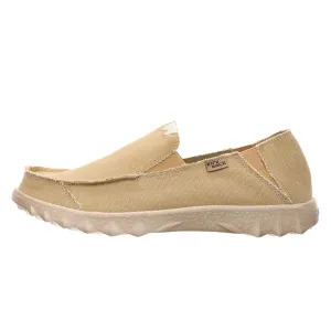 KickBack Men's Slip On Shoes - Couch Classic Canvas Gravel