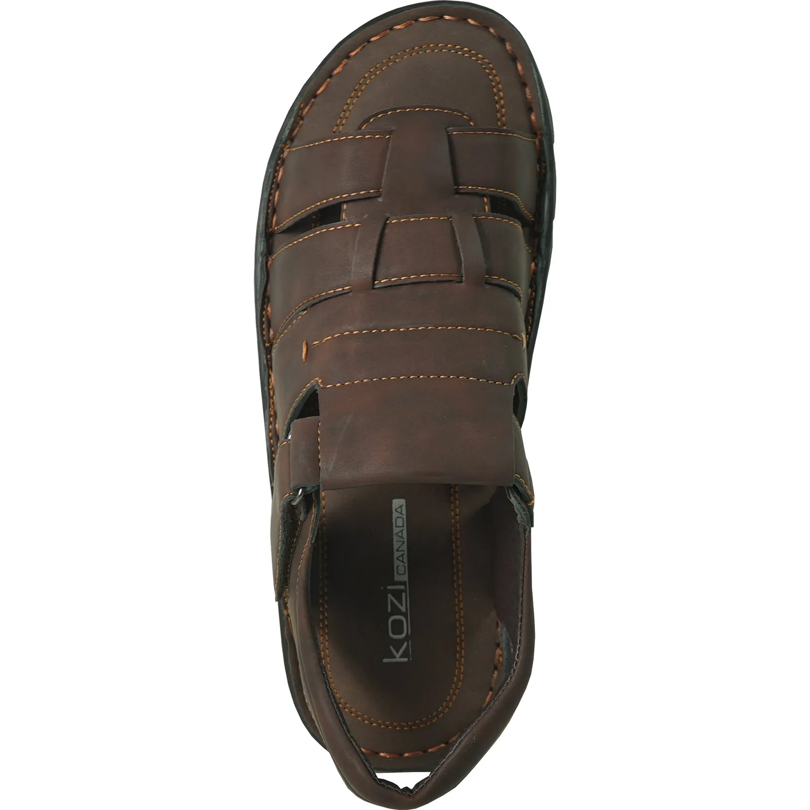 KOZI Men Sandal FISHMAN-2 Coffee