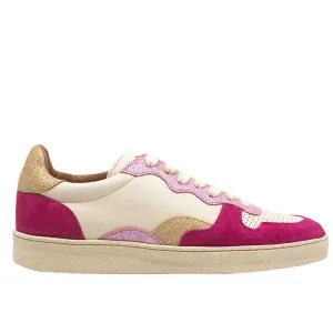 Lisa Pink/Multi | Leather Sneaker