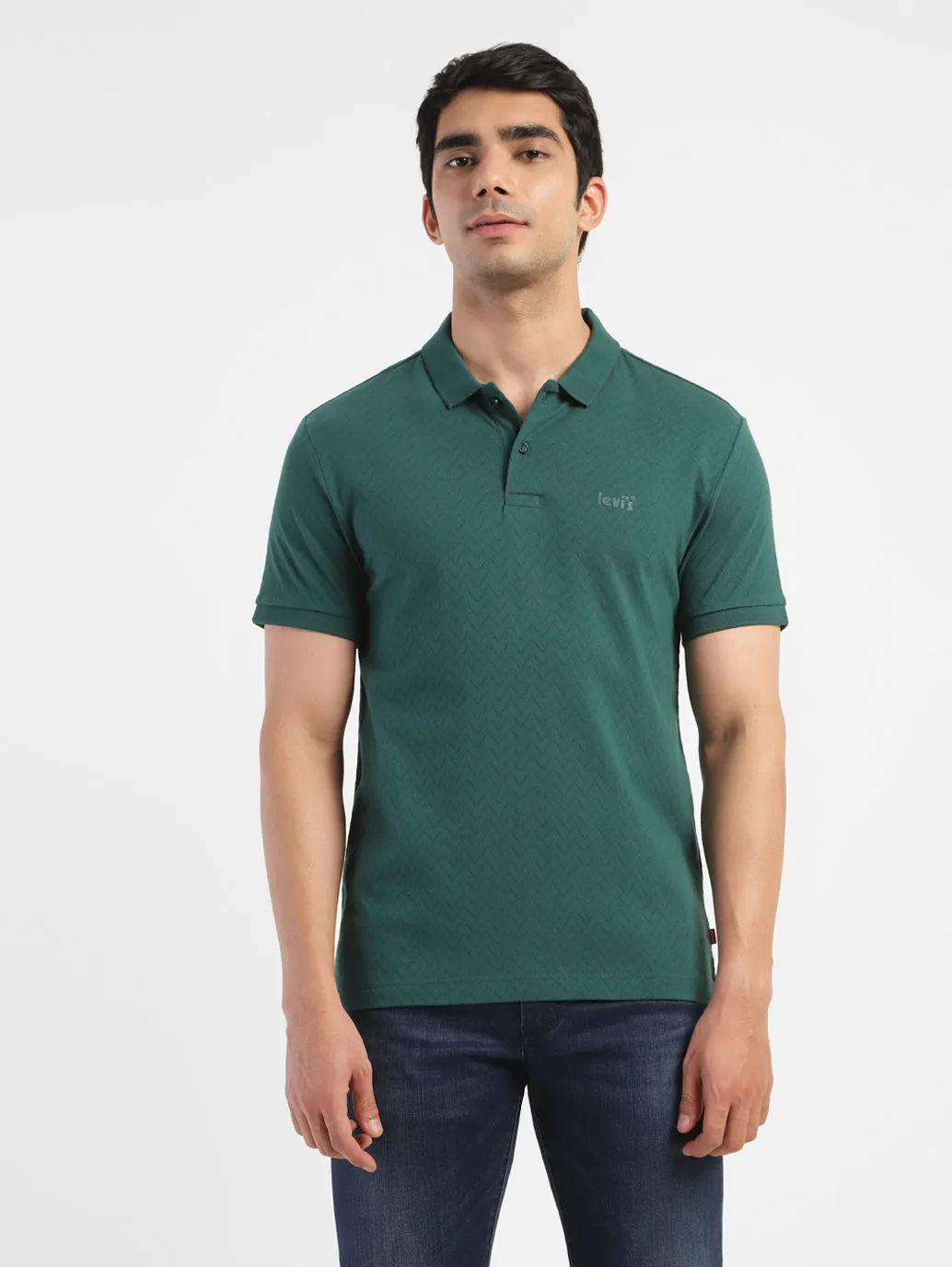 Men's Chevron Polo T-shirt