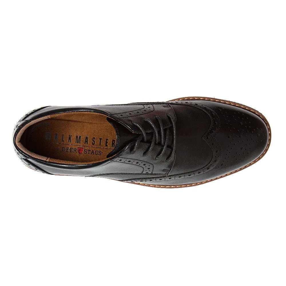 Men's Walkmaster Wingtip Oxford in Black - Classic SUPRO