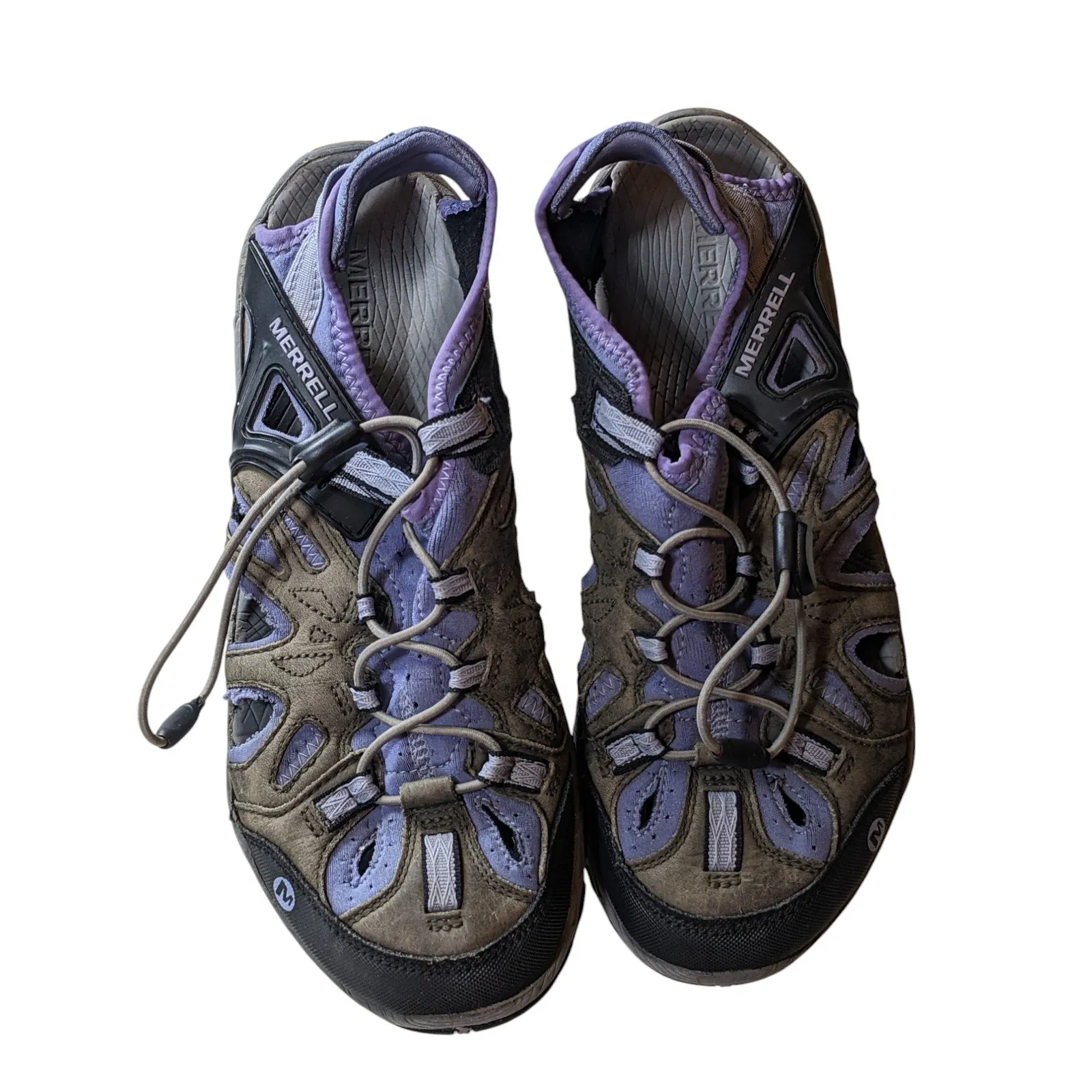 Merrell Shoes Castle Rock Womens 9 Hiking Sandals Breathable Outdoor