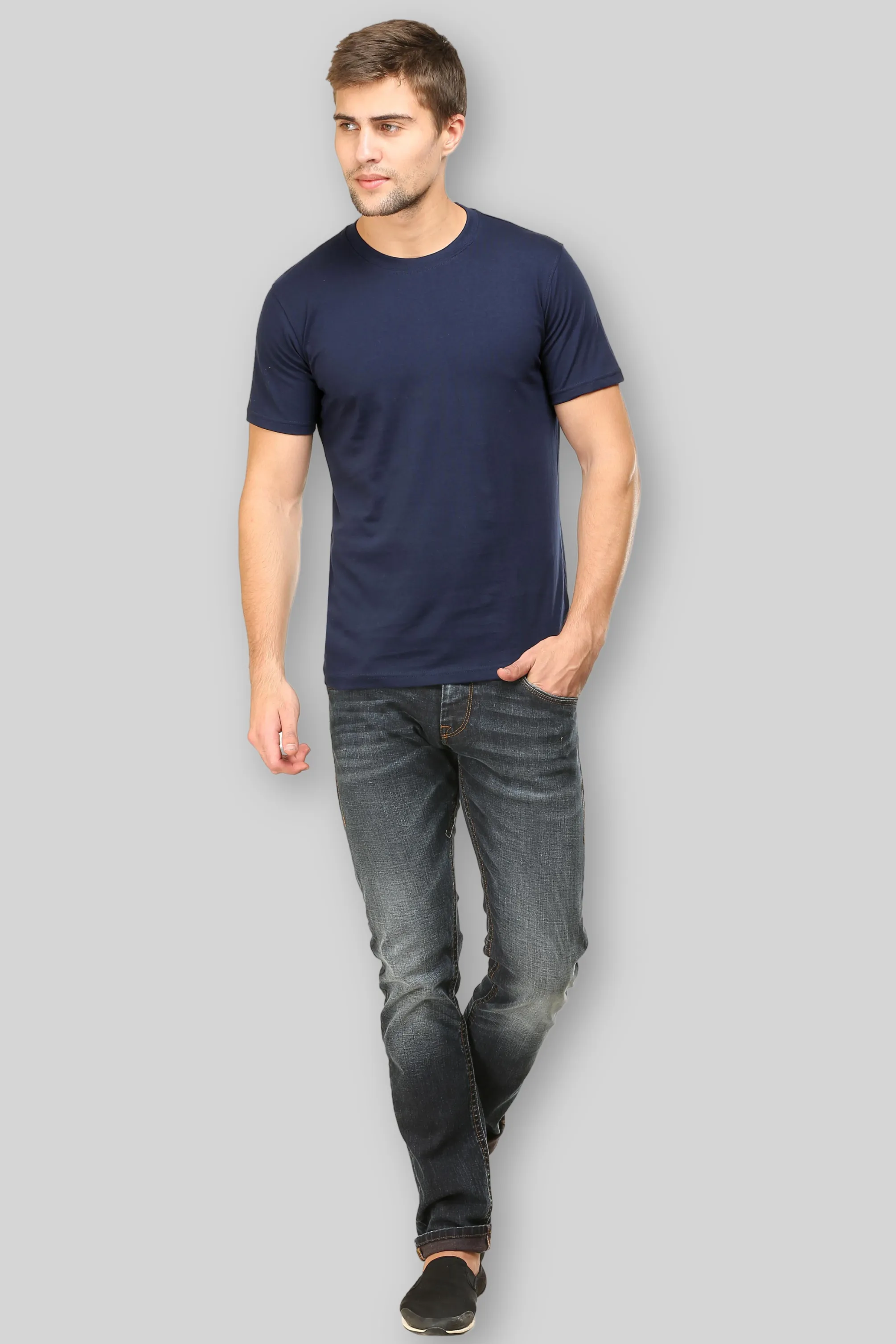 Navy Blue T-shirt for men