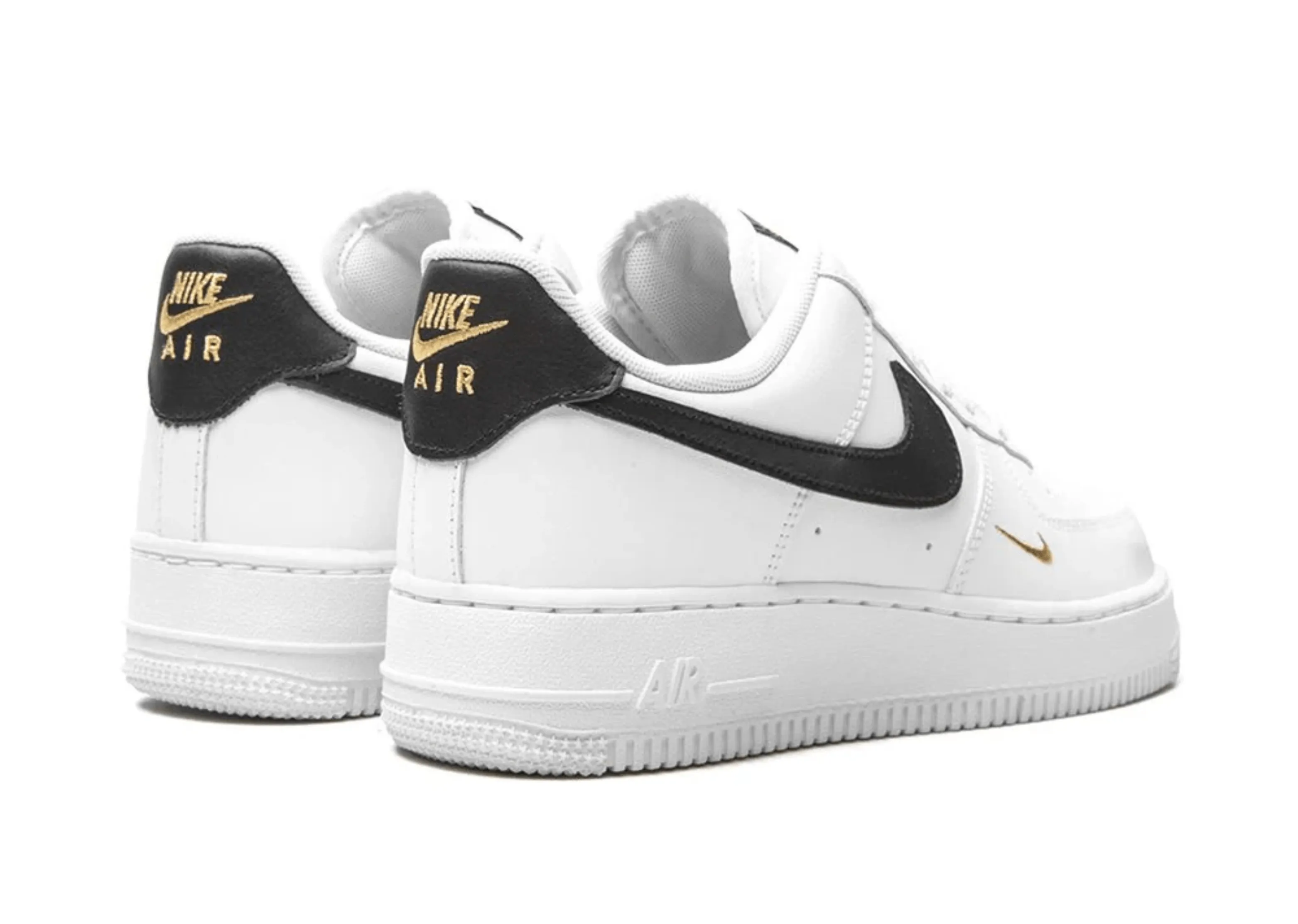 Nike Air Force 1 Low Essentials White Black Gold