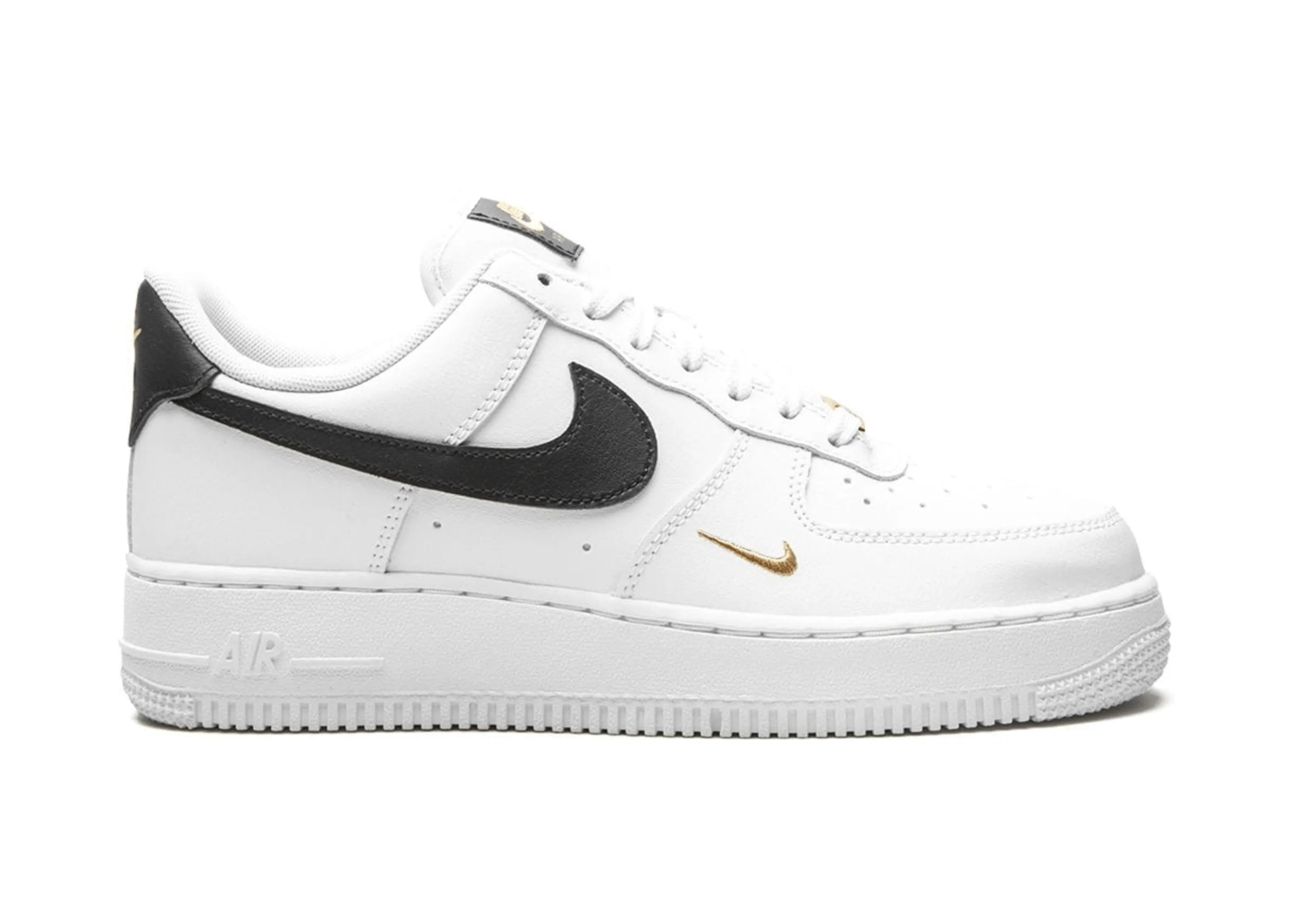 Nike Air Force 1 Low Essentials White Black Gold