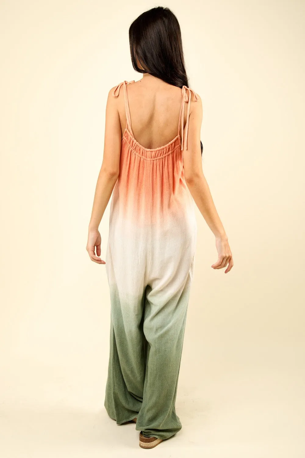 Ombre wide Leg Jumpsuit