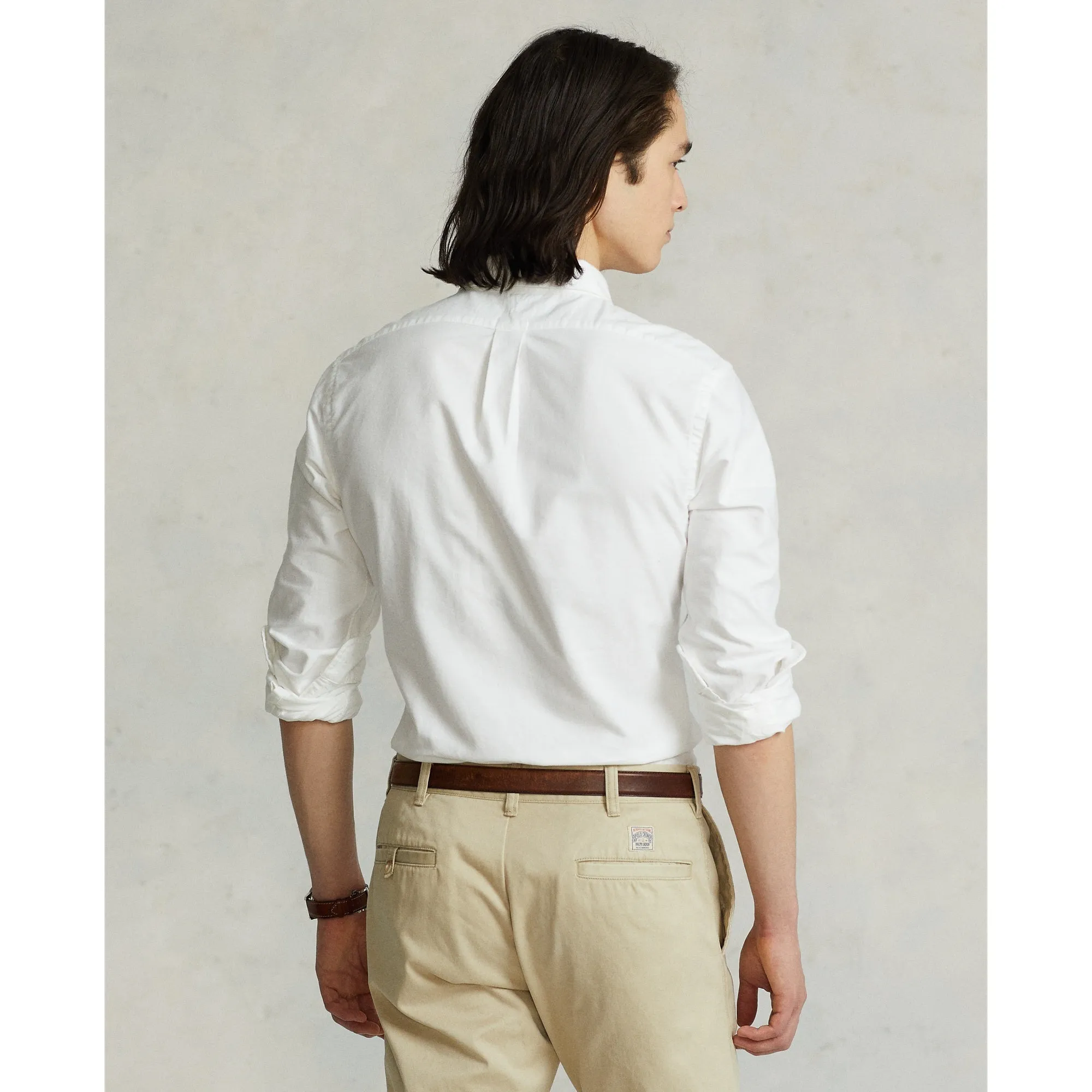 Polo Ralph Lauren Slim Fit Oxford Shirt - White