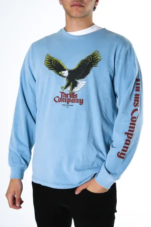 Rapture Merch Fit Long Sleeve Tee Steel Blue