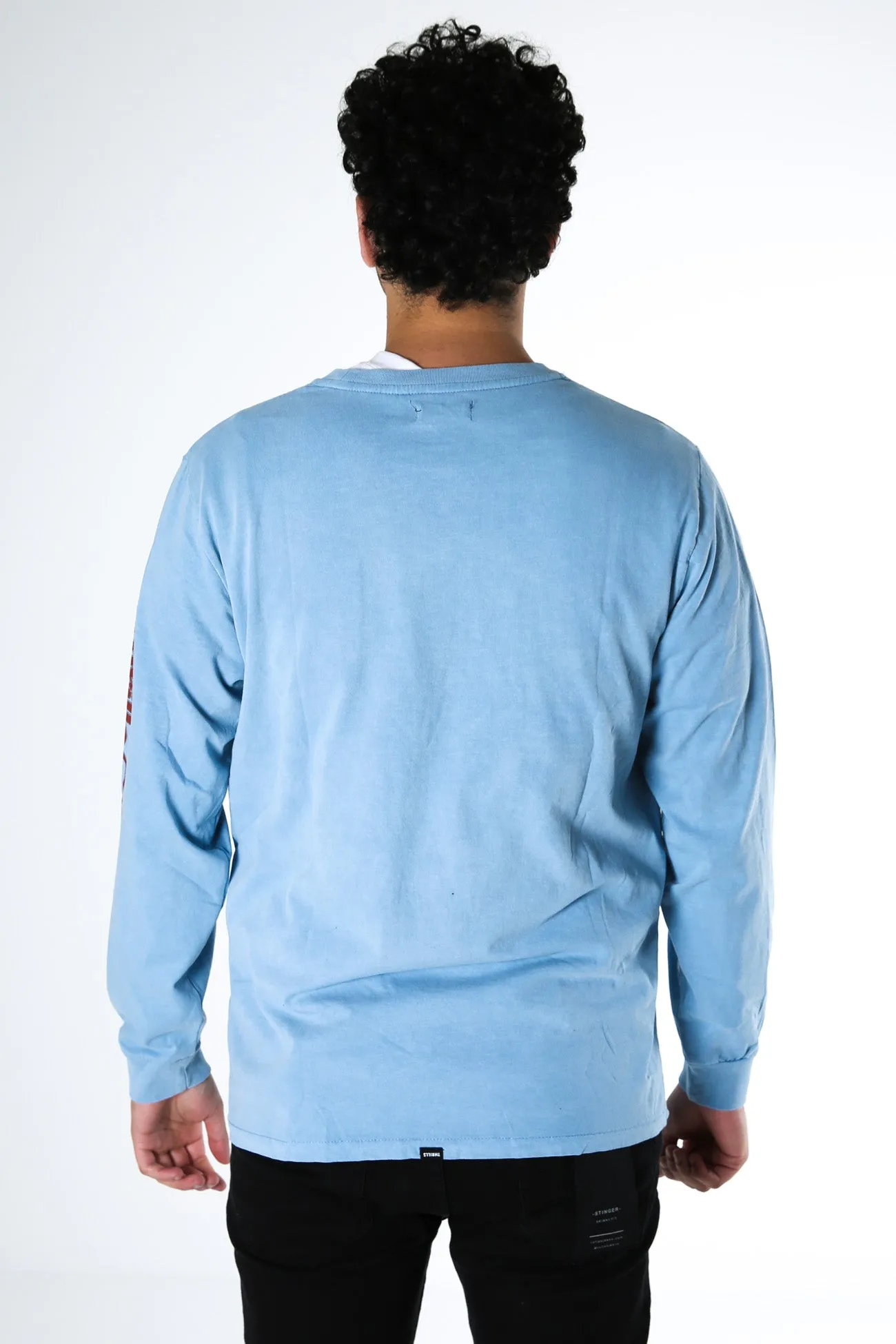 Rapture Merch Fit Long Sleeve Tee Steel Blue