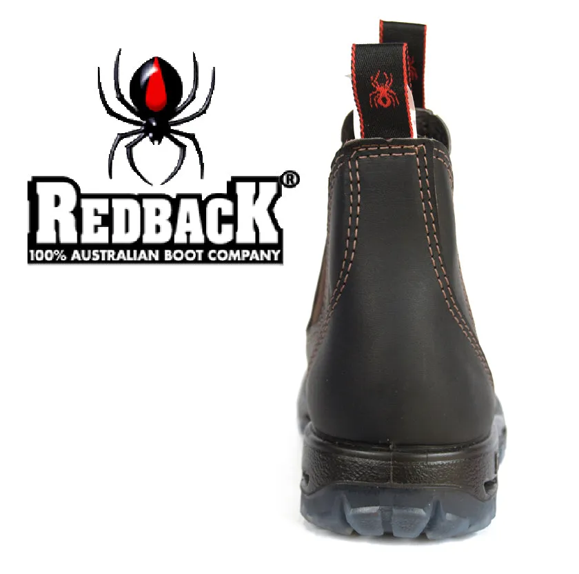 Redback Non-Safety Boots Oil Kip - Elastic Side UBOK