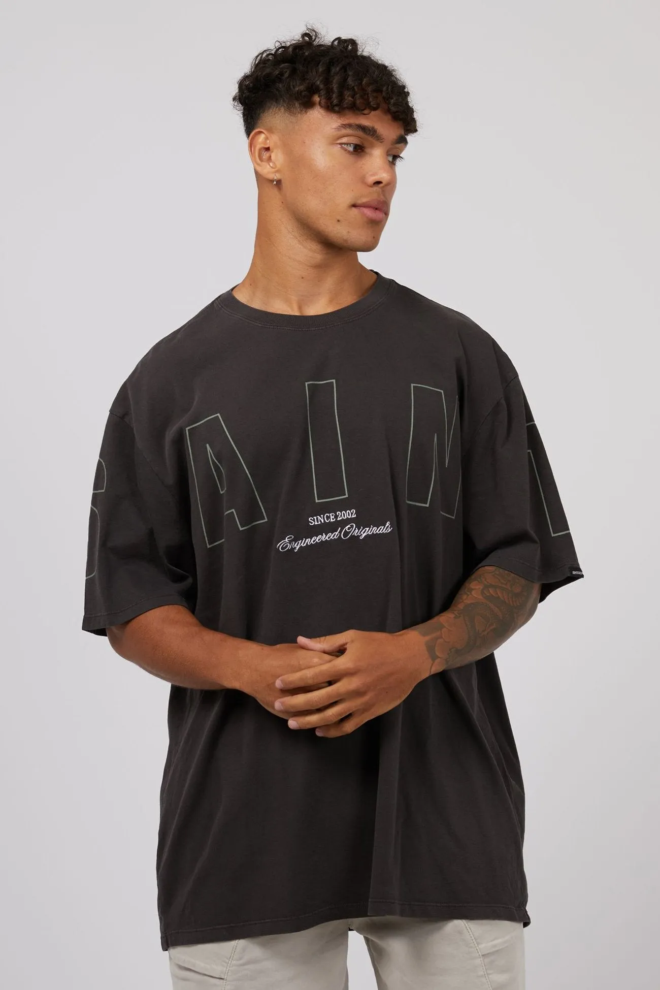 Riser Tee Washed Black