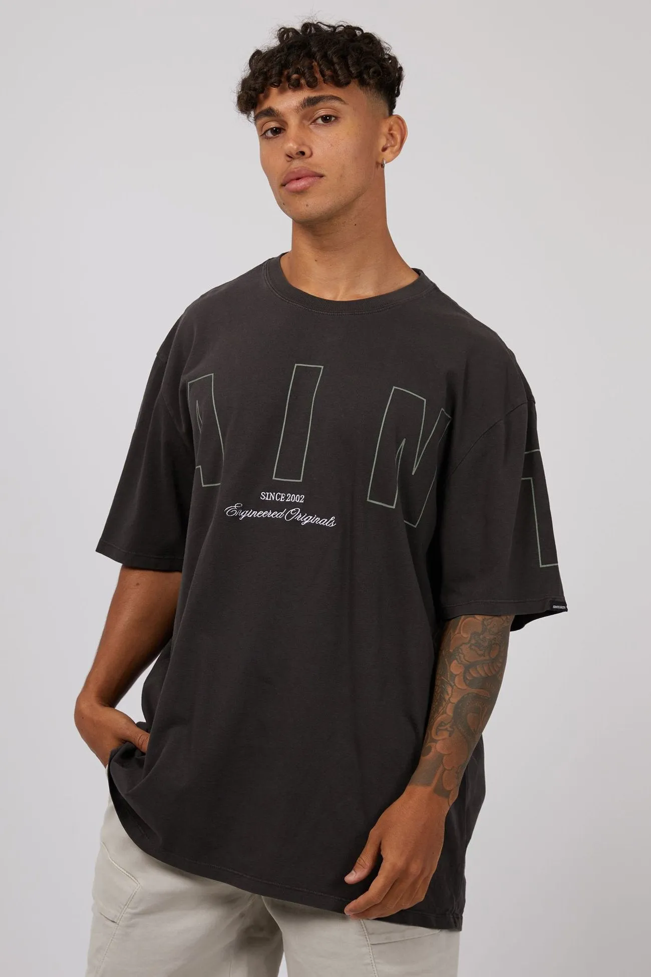 Riser Tee Washed Black