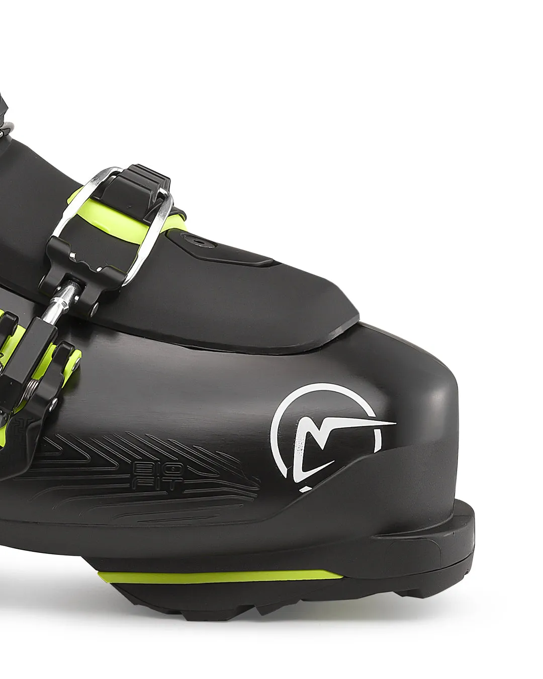 Roxa Element 100 Ski Boots - Sleek Black Design | Comfortable and Versatile for Intermediate to Advanced Skiers