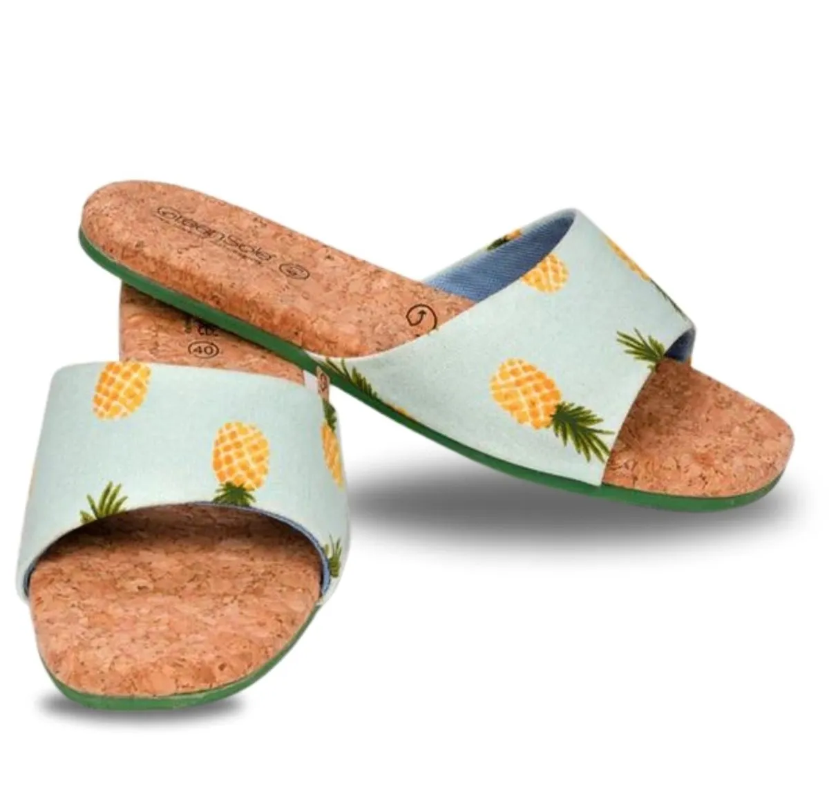 Sunshine Pineapple Women's Flip Flop Sandals