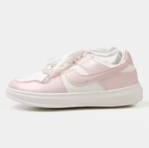 Teens Girls Sneakers SK IS-2 - White/Pink