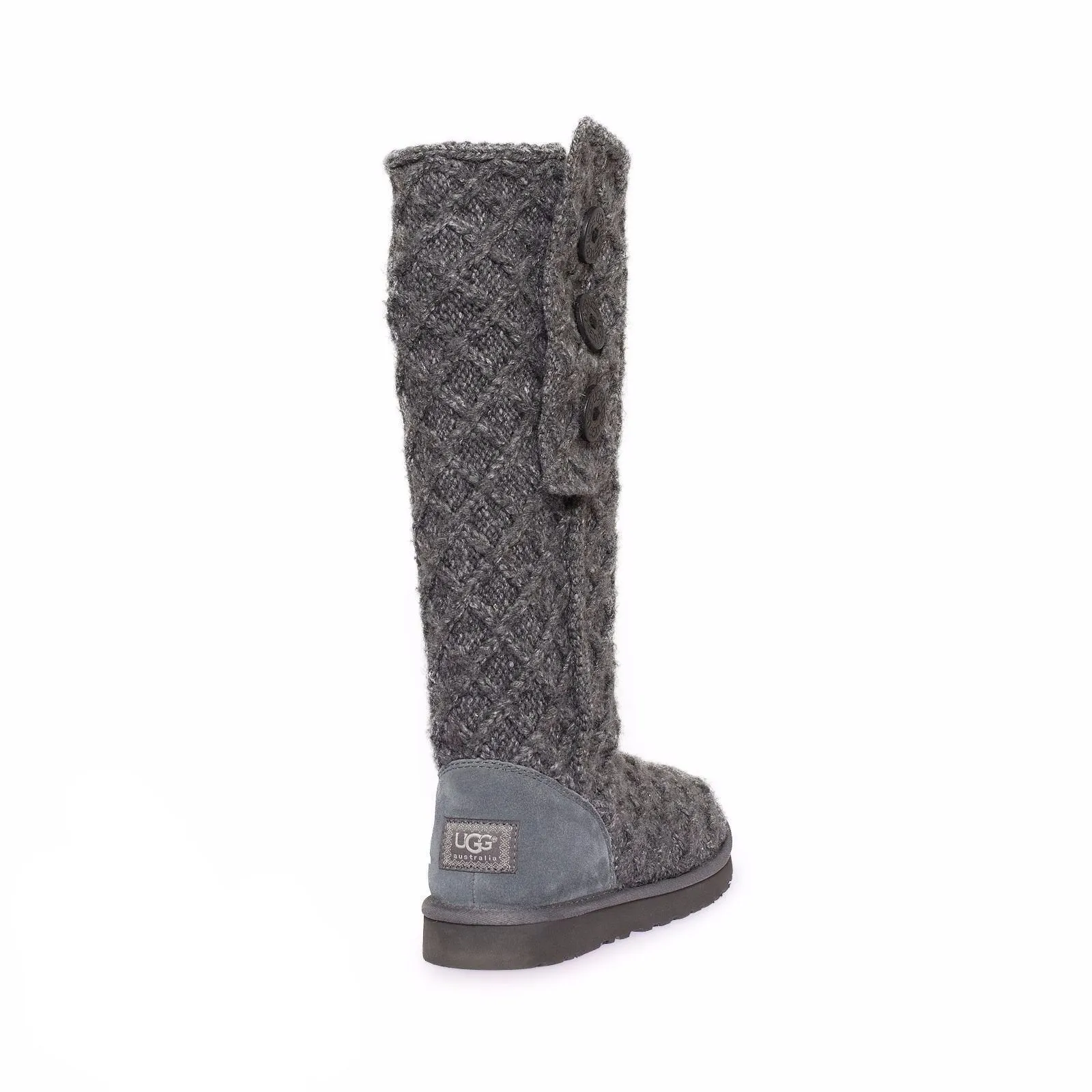 UGG Lattice Cardy Charcoal Boots