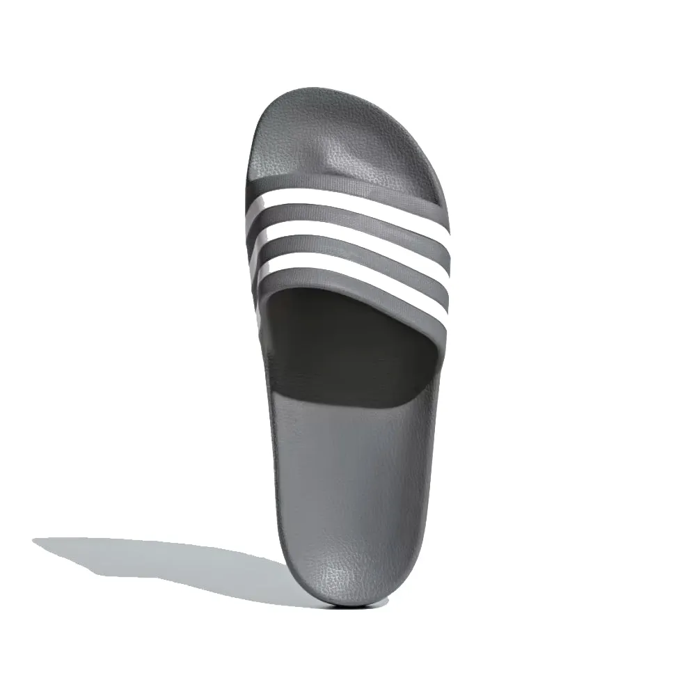 Unisex Adilette Aqua Slide (Grey Three/Cloud White/Grey Three)