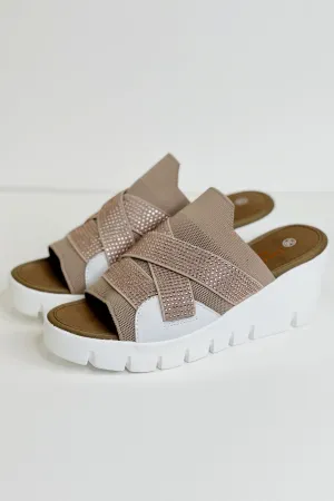 VENTI LUCIA WEDGE SLIDE