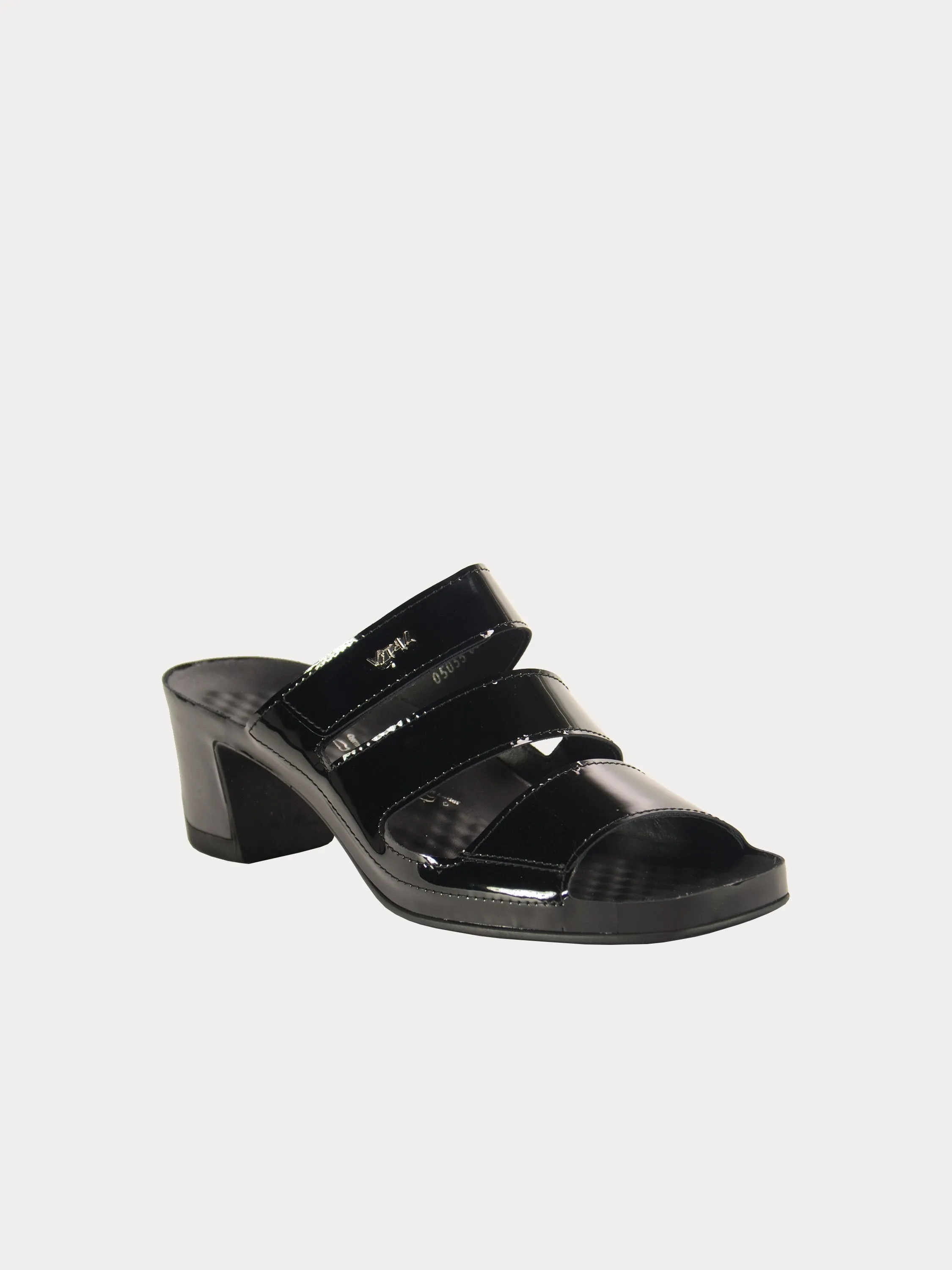 Vital Women's Patent Leather Strap Heels