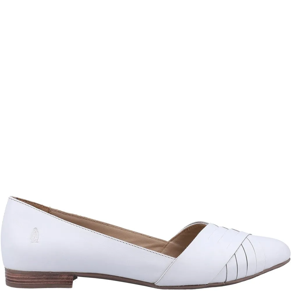 White Marley Ballerinas