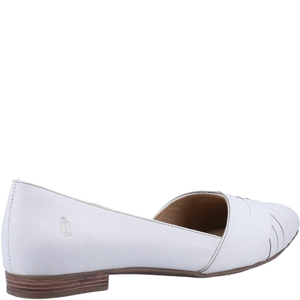 White Marley Ballerinas